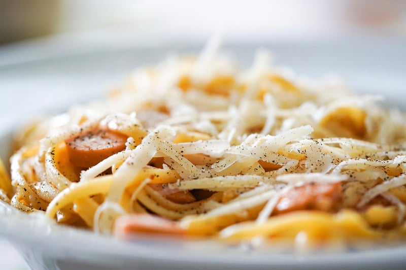 Pasta in Rome, Italy